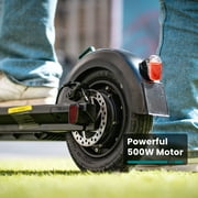 GOTRAX GMAX Electric Scooter for Adults, 10 Honeycamb Tire, Max 42 mile & 20 mph by 500W Motor, Folding Electric Scooter for Commute