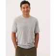 thumbnail image 6 of Real Essentials 4 Pack: Men's Cotton Performance Short Sleeve Crew Neck Pocket T-Shirt Athletic Top (Available in Big & Tall), 6 of 6