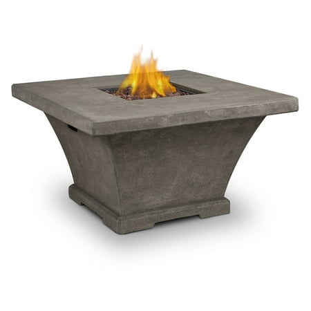 Real Flame Monaco Square LP Fire Table