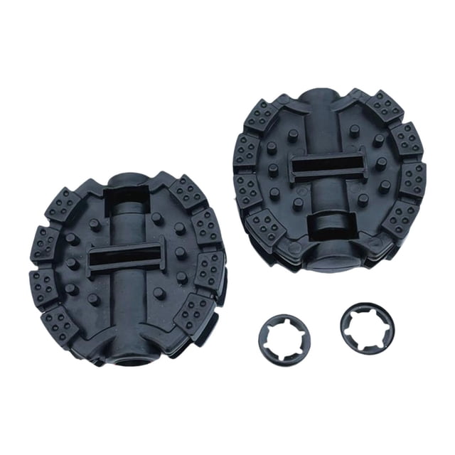 2x Pedal de para niños pequeños, pedal de reemplazo, accesorios de pedal del pie de la rueda delantera, accesorios de ciclismo al aire libre para una barra de 1.25 cm