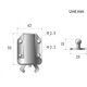 thumbnail image 2 of 8 Pack Push Latchtouch Latch Safe Push Latchrebound Self-locking Deviceopen Catch Lock Drawer, 2 of 5