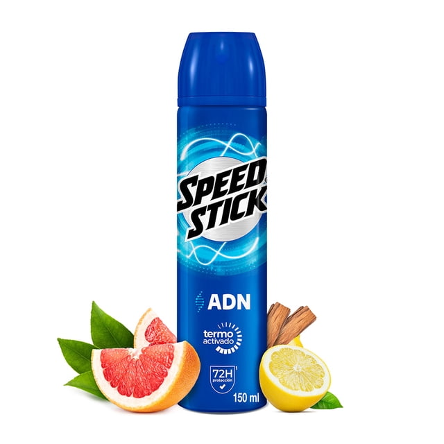 Desodorante Hombre Men Speed Stick ADN Antitrasnpirante en Aerosol 150 ml
