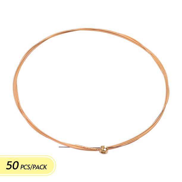 Acero de aleación hexagonal de repuesto de cuerda de guitarra popular acústica de una sola cuerda