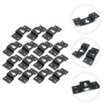 thumbnail image 1 of YSNOOWE 15 Pcs Support de Haut-Parleur Fer Noir pour Bureau, 1 of 8