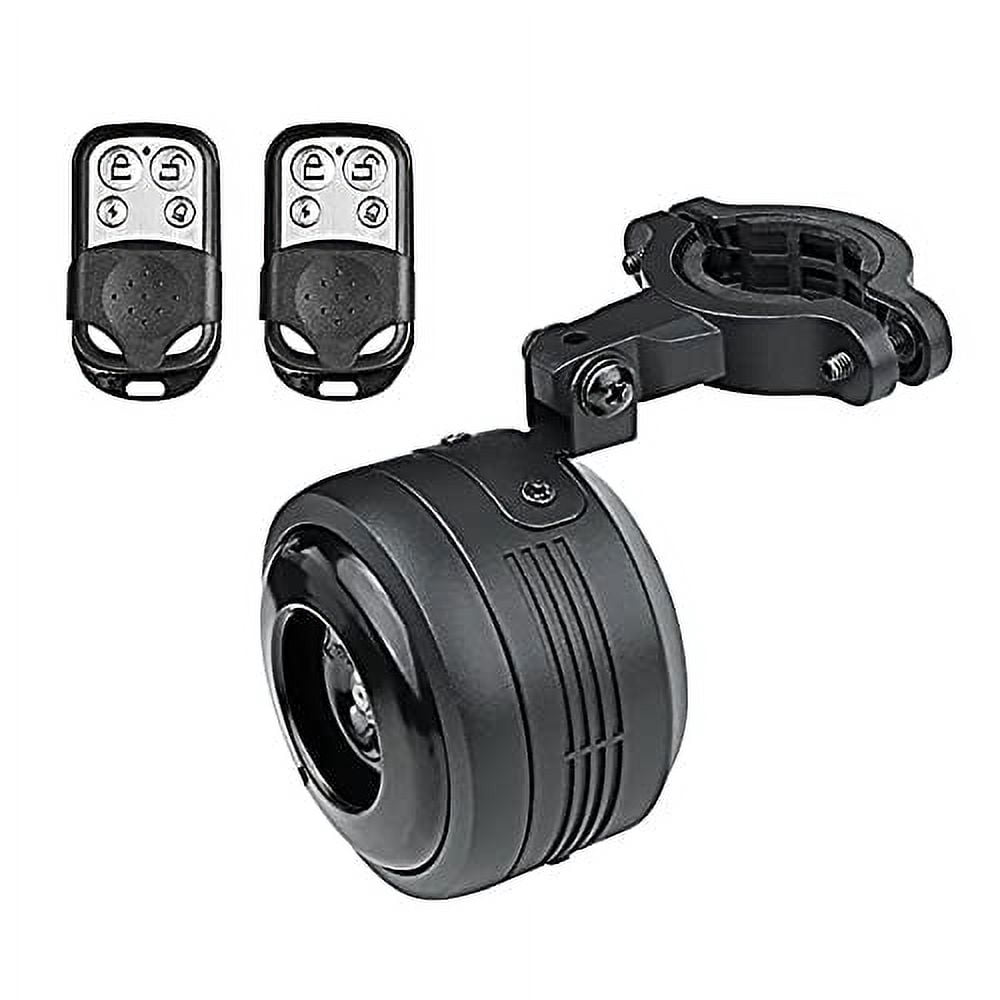 Electric Bike Bell Alarm Horn Waterproof with Remote Controller Anti-Theft Vibration Alarm Bike Horn with USB Rechargeable Function for Mountain Bike | Road  | Scooters etc