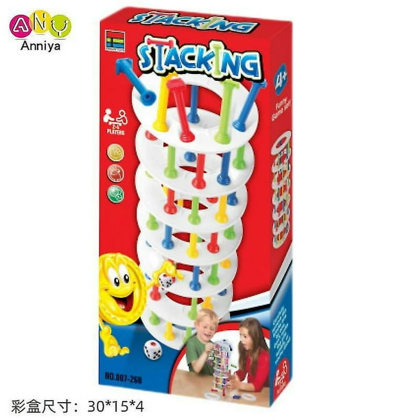 Jenga Maker – Torre De Bloques De Madera Con 200 Construcciones, Juego De Equipos Para 2 A 6 Jugadores, A Partir De 8 Años, De Hasbro
