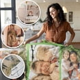 thumbnail image 4 of Custom Blanket, Customized Blankets with Picture Text, Personalized Gift Ideas for Birthday/Anniversary/Christmas, Photo Blankets Gift for Women Men Husband Girlfriend Pet (3 Photos), 4 of 6