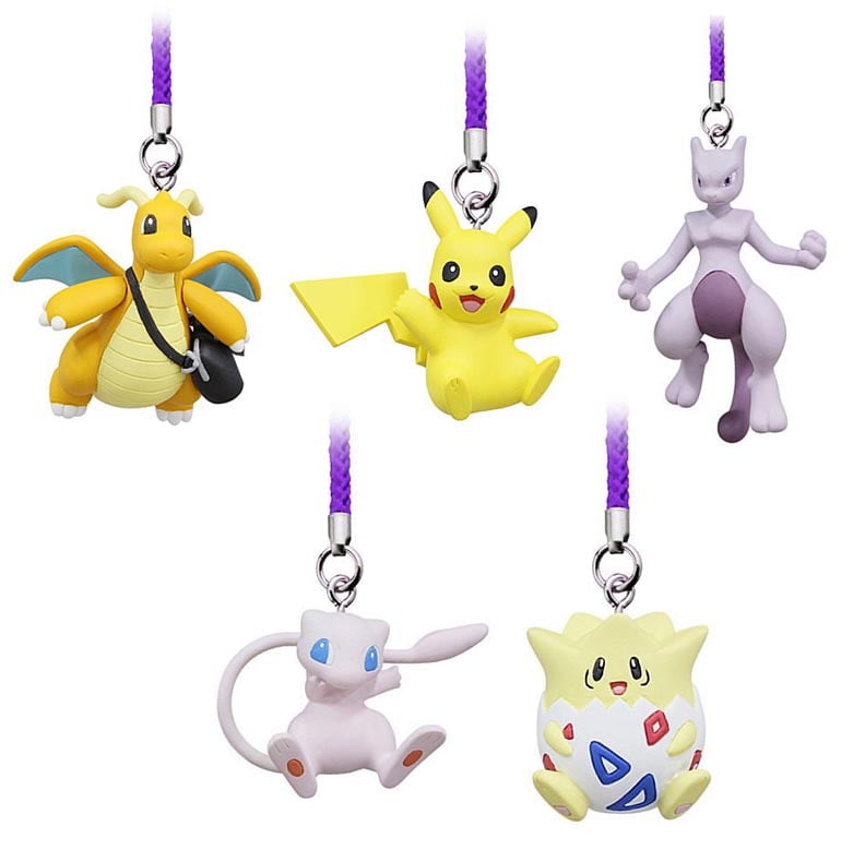 TAKARA TOMY Gashapon Pokemon Mewtwo Strikes Back EVOLUTION Keyring /"Dragonite/"