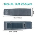 thumbnail image 4 of ZIQING Adult Extra-Large XL Cuff Replacement for Blood Pressure Monitors (22-52 cm), Designed for Thicker Arms, Compatible with Most Blood Pressure Monitors, 4 of 7