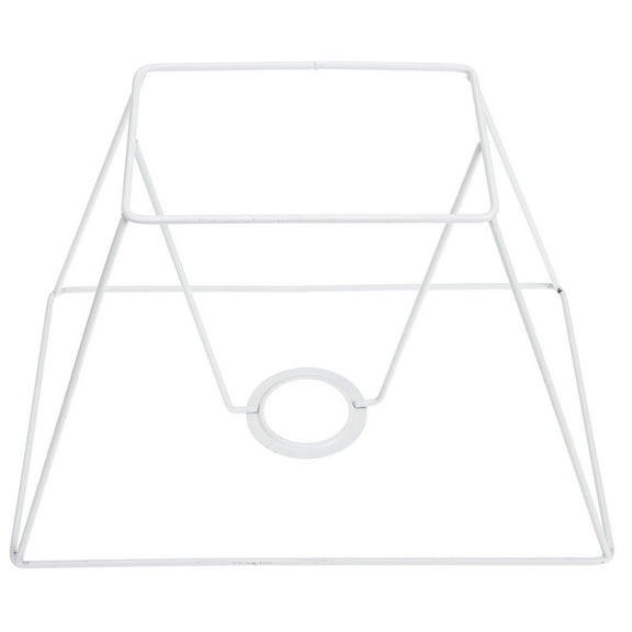 Light Stand Lamp Shades Frame Wire LED Pendant Lights Vintage Frames White