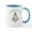 White/Blue Inside, variant on CafePress - A Widows Son Mug - 11 oz Ceramic Mug - Novelty Coffee Tea Cup