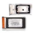 thumbnail image 2 of KOJEM Projector Headlight Compatible with 1990-2017 Mack CH613 SFA Hood Truck Headlamp Front Lamp Clear And Amber Lens, 2 of 8