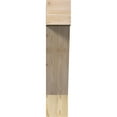 thumbnail image 2 of Ekena Millwork 6"W x 26"D x 30"H Traditional Block Rough Sawn Bracket, Douglas Fir, 2 of 25