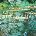 thumbnail image 1 of Water Lily Pond Monet - CANVAS OR FINE PRINT WALL ART, 1 of 1