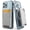 Light Gray, variant on Ringke Magnetic Slot Card Holder Compatible with MagSafe Slim Hard PC Wallet for Back of Phone, Smartphone Cases - Light Gray