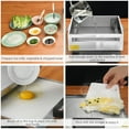 thumbnail image 6 of WeChef 1 Layer Rice Noodle Roll Steamer Machine Stainless Steel Extra Tray Cheung Fun, 6 of 11