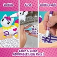 thumbnail image 5 of Crayola Scribble Scrubbie Pets Mermaid Playset, Beginner Child, 5 of 10
