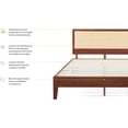 thumbnail image 4 of Box base cama Nooz Natural Tejida con cabecera Matrimonial Nooz marron claro, 4 of 6