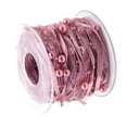 thumbnail image 4 of 10 Meters Pearl Beads Decorative Ribbon Sewing Applique for Crafts Wedding Party Christmas Xmas Decoration - Pink, 4 of 10