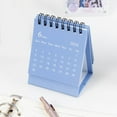 2025 Desk Calendar, 3" × 5", 2024 Style Mini Desk Calendar Desktop Ornament Desk Calendar