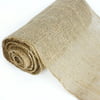 BalsaCircle 12 inch x 10 yards Natural Brown Burlap Fabric Roll