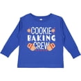 thumbnail image 3 of Inktastic Christmas Cookie Baking Crew with Oven Mitts Boys or Girls Long Sleeve Toddler T-Shirt, 3 of 5