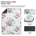 thumbnail image 2 of 2-Set Floral Design Washable Puppy Pads, Medium 24x35 Inch Reusable Dog Training Mats, Non-Slip Potty Pads for Indoor Floor and Crate Protection, 2 of 8