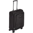 thumbnail image 1 of Basics Expandable Softside carry-On Spinner Luggage Suitcase With TSA Lock And Wheels - 23 Inch, Black, 1 of 4
