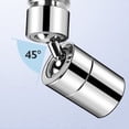 thumbnail image 3 of Innovadora boquilla para fregadero, dos modos de pulverización, cabezal giratorio de 360 grados, pulverizador de grifo antioxidante para el área del fregadero de la cocina (ajuste universal), 3 of 5