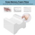 thumbnail image 6 of Memory Foam Wedge Contour Leg Pillow Knee Pillow Cushion Support for Pain Relief, 6 of 6