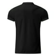 thumbnail image 5 of Sngxgn Men's Fit Midweight Short-Sleeve Polo(Black,M), 5 of 7