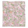 thumbnail image 5 of Floral Fuzzy Blanket: Soft, Cozy & Decorative 50x60in Flannel Throw Blanket - ABed Throw Blanket for Home, Bed, Sofa, Couch & Chair, 5 of 5