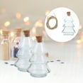thumbnail image 4 of IDEANATEGRATE Wishing Bottles Transparent Glass 5Pcs 4.3X2.6In, 4 of 8