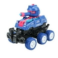 thumbnail image 1 of Dark Blue Deformable Tank Car Toy Collision Transformation Inertia Powered Six Wheel Vehicle Launcher Action Figure Toy For Boys Kids Gift, 1 of 7
