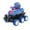 Dark Blue, variant on Red Collision Deformation Six Wheel Tank Car Toy Inertial Launching Transform Vehicle For Boys Impact Play Fun