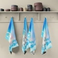 thumbnail image 2 of White Unicorn Clouds Dish Towels Set of 6, Blue Sky Washable Tea Towels Dishcloths Lint-Free 18x28 Inch Fast Drying for Kitchen Restaurant Bar Clean, 2 of 7