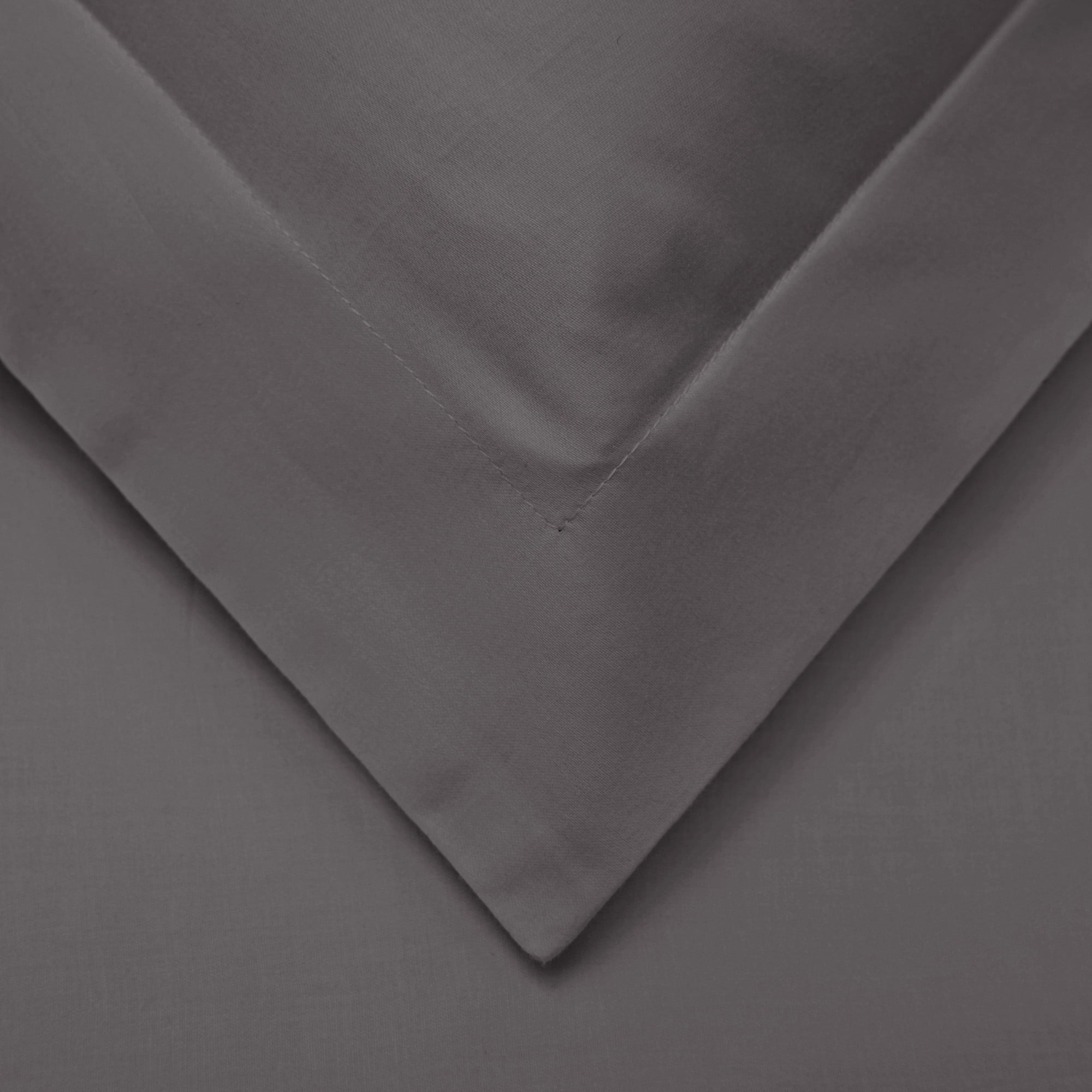 Superior 1000 Thread Count 3-Piece Georgine Duvet Cover Set, King/ California King, Grey