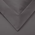 thumbnail image 3 of Superior 1000 Thread Count 3-Piece Georgine Duvet Cover Set, King/ California King, Grey, 3 of 4