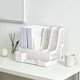 thumbnail image 4 of 4 Tier Desk File Organizer With Detachable Pen Holders Multi Compartment Desktop File Sorter Rack For Letter Document Storage Office School Home Supplie, 4 of 6