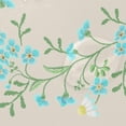 thumbnail image 4 of Coolnut Elegant Floral Pattern Shower Curtain Bathroom Decor Watercolor Shower Curtain Sets Fabric Cloth Bathroom Curtains with Hooks 72x72 Inch, 4 of 5
