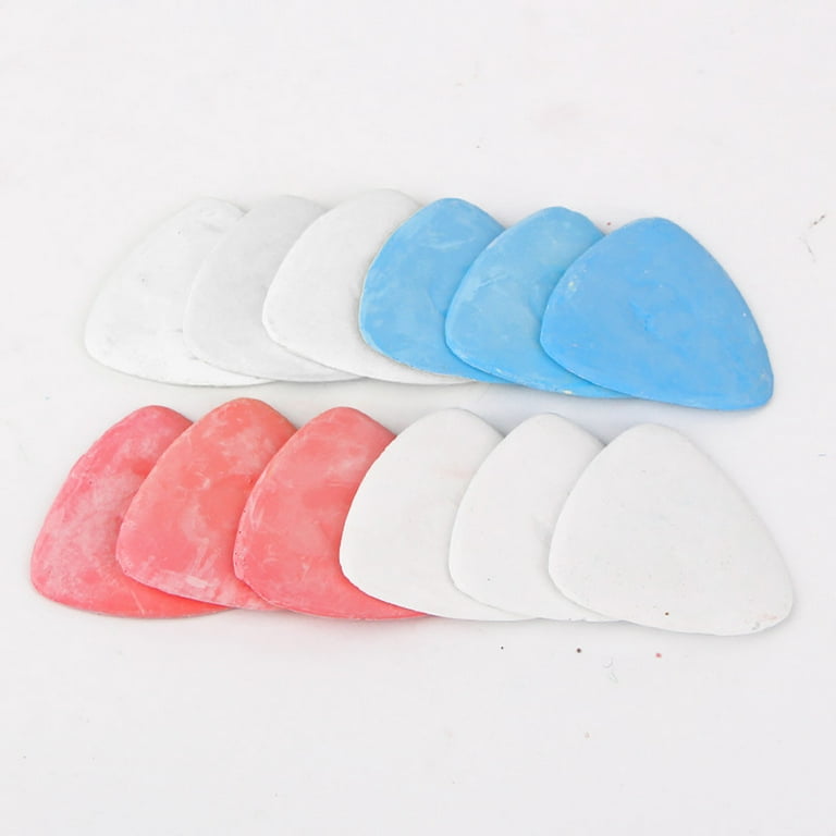 Hesroicy 30Pcs/Box Fabric Chalk Smooth Clear Trace Powder Thicken  Multicolor Clothes Chalk for Patchwork 