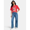 thumbnail image 2 of Coca-Cola Women's Boxy Graphic Skimmer Tee, Sizes XXS-XXL, 2 of 5