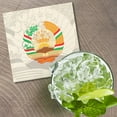 thumbnail image 2 of Tajikistan Coat Of Arms 4'' X 4'' Square Wooden Coaster, 2 of 3