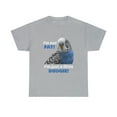thumbnail image 2 of Funny Fat Budgie Blue Parakeet Parrot T-Shirt, 2 of 2