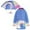 Rainbow/Stars, variant on Rising Star Kids Jackets Set, 5-7 Years, Girls Rain Coat with Hood, Matching Kids Umbrella, Girls Rain Jacket in Unicorn Design