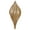 Gold, variant on Vickerman 12" Gold UV Candy Swirl Drop Christmas Ornament