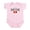 Petal Pink, variant on CafePress - Made In Hong Kong Infant Bodysuit - Baby Light Bodysuit, Size Newborn - 24 Months