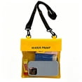 thumbnail image 2 of HonestMatter Waterproof Phone Case with Crossbody Strap, Submersible Dry Bag for Swimming, Floating Pouch for Rafting and Beach, Yellow, 2 of 5