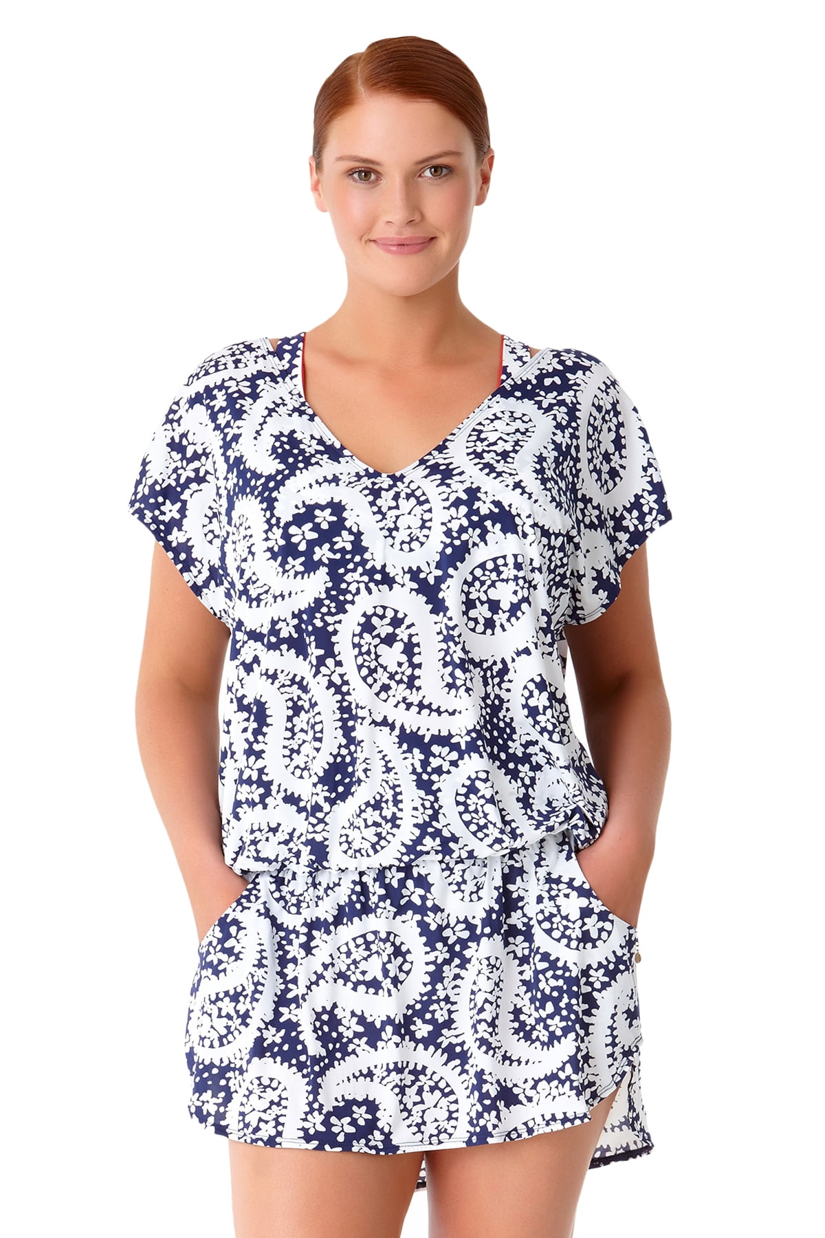 anne cole paisley cover up