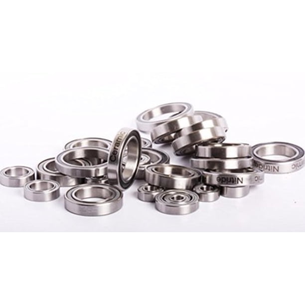 Sr188 Stainless Steel Ball Bearing With Ceramic Si3n4 Abec 5 Balls 1 4 X1 2 X1 8 Inch Walmart Com Walmart Com